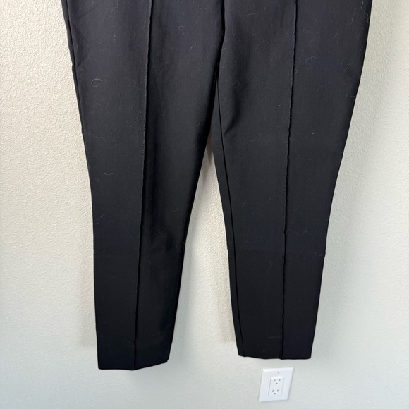 THE ROW Shama Slim Legging Pant Black Cotton Blend Designer Casual Women’s Small - Picture 6 of 12